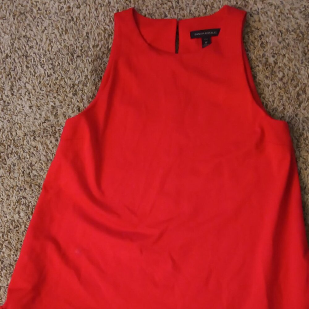 BANANA REPUBLIC RED DRESS